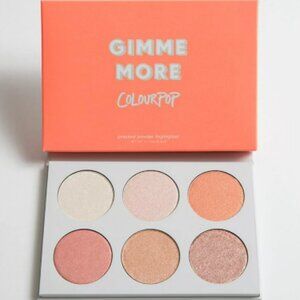 New! Colourpop Gimme More Pressed Powder Highlighter Palette